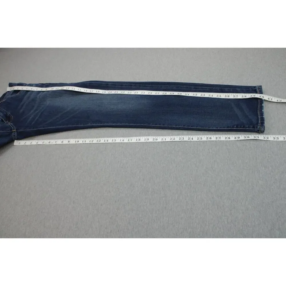 Lucky Brand Jeans Mens 31 x 32 Blue Cotton Blend Stretch 221 Original‎ Straight